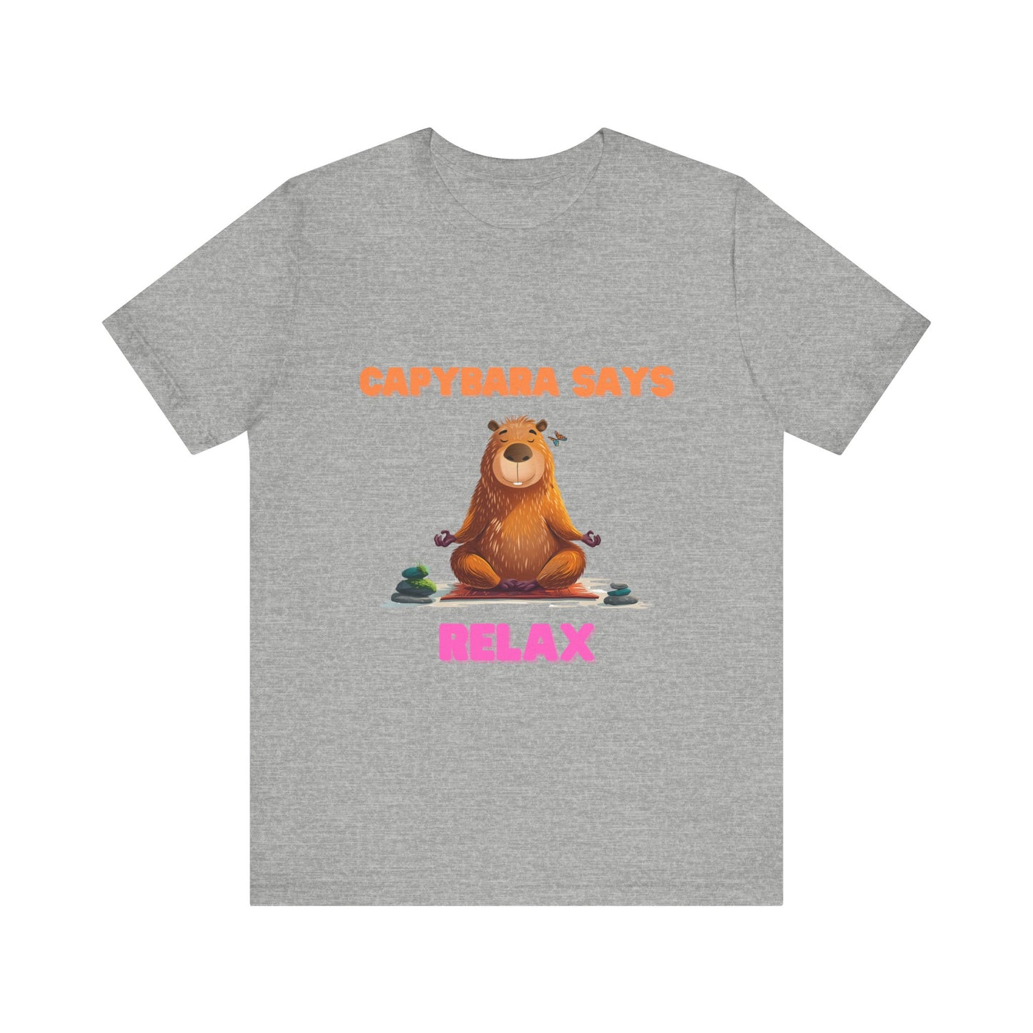 Capybara Says Relax Unisex T-Shirt