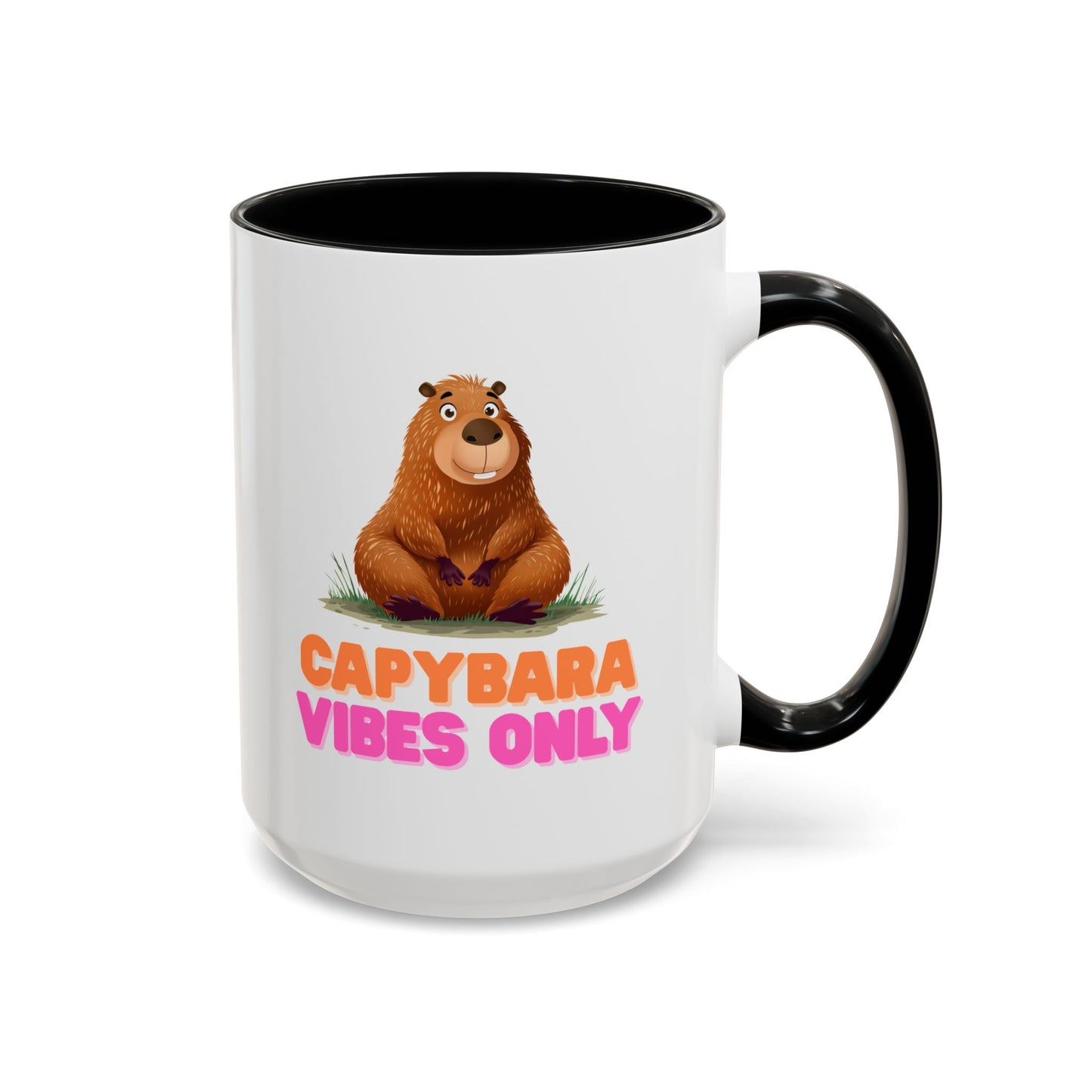 Capybara Vibes Only Coffee Mug