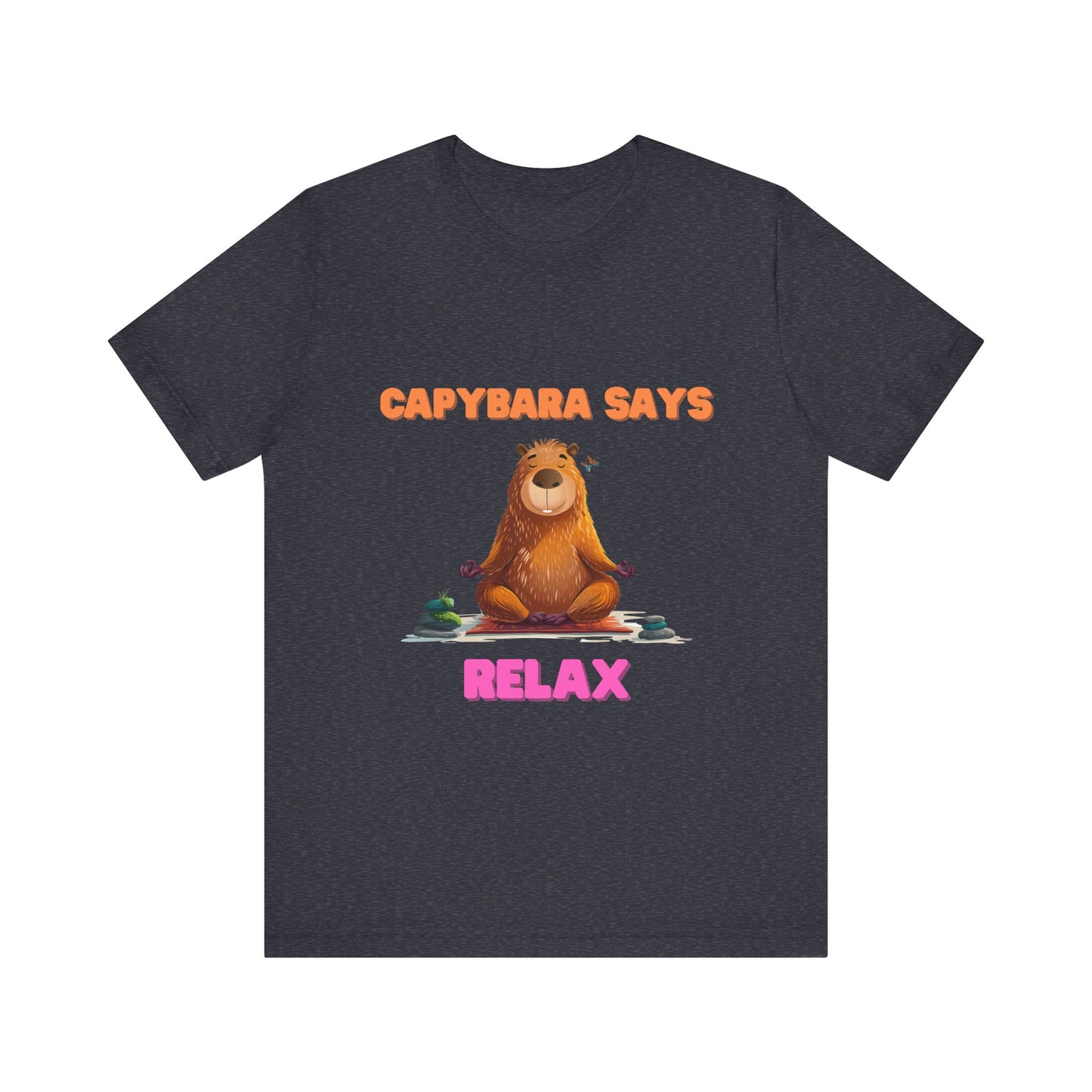 Capybara Says Relax Unisex T-Shirt