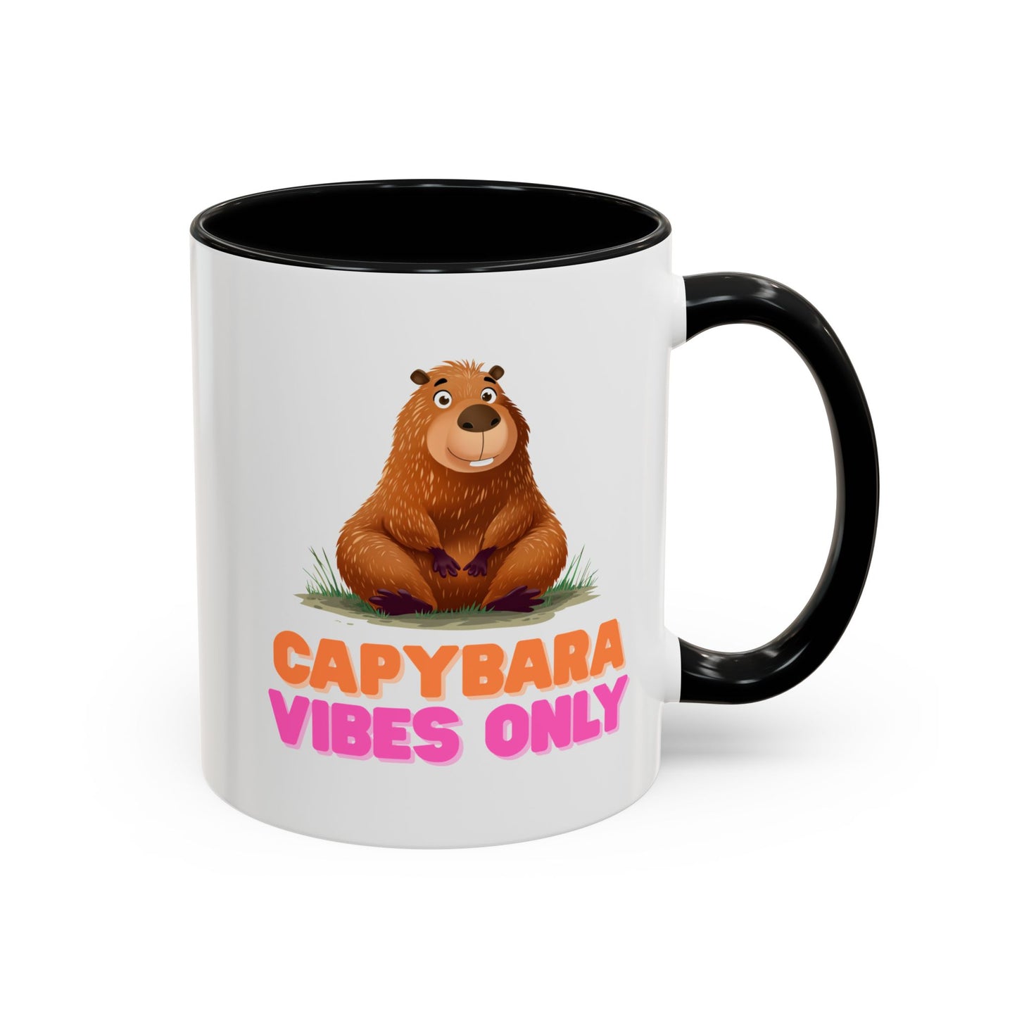 Capybara Vibes Only Coffee Mug