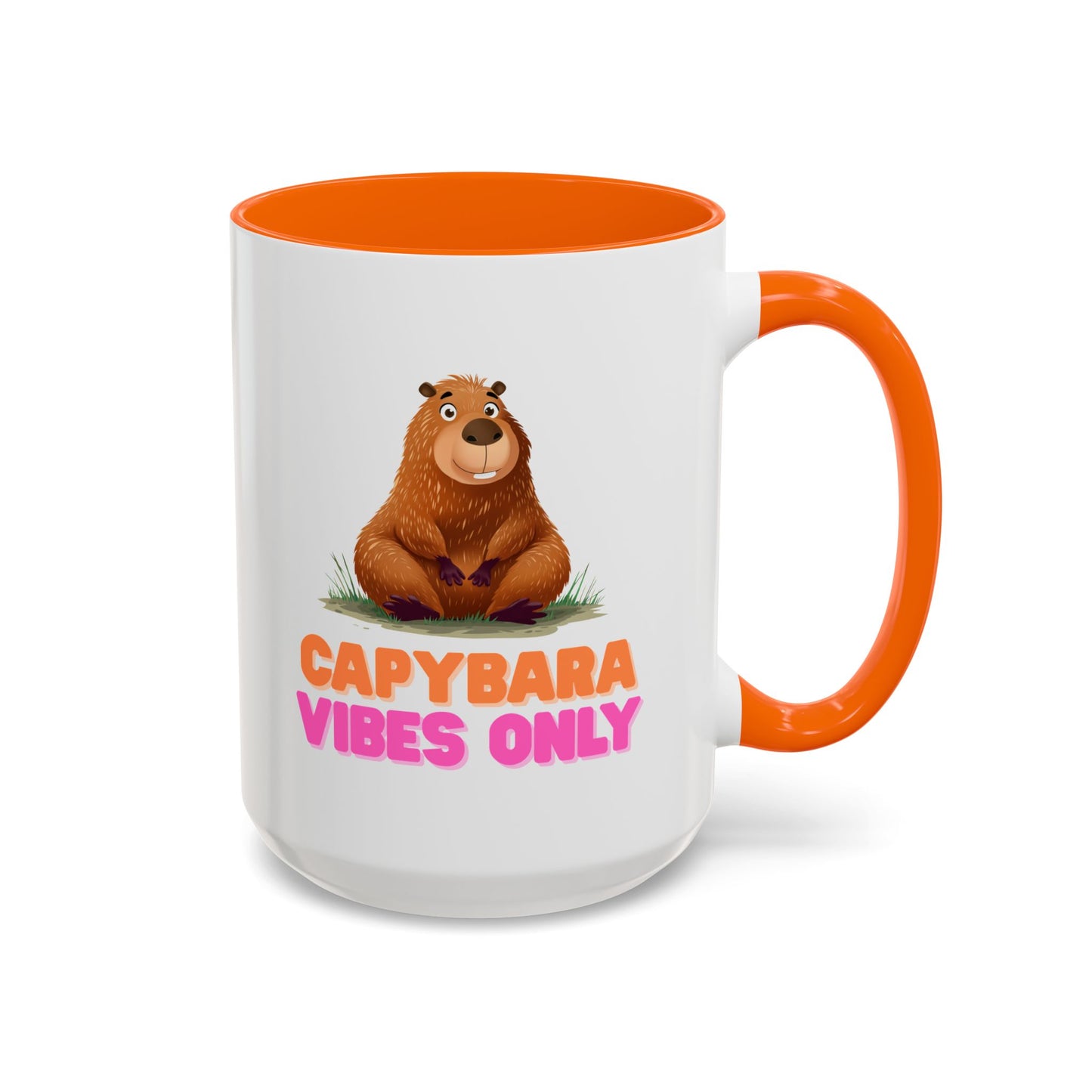 Capybara Vibes Only Coffee Mug