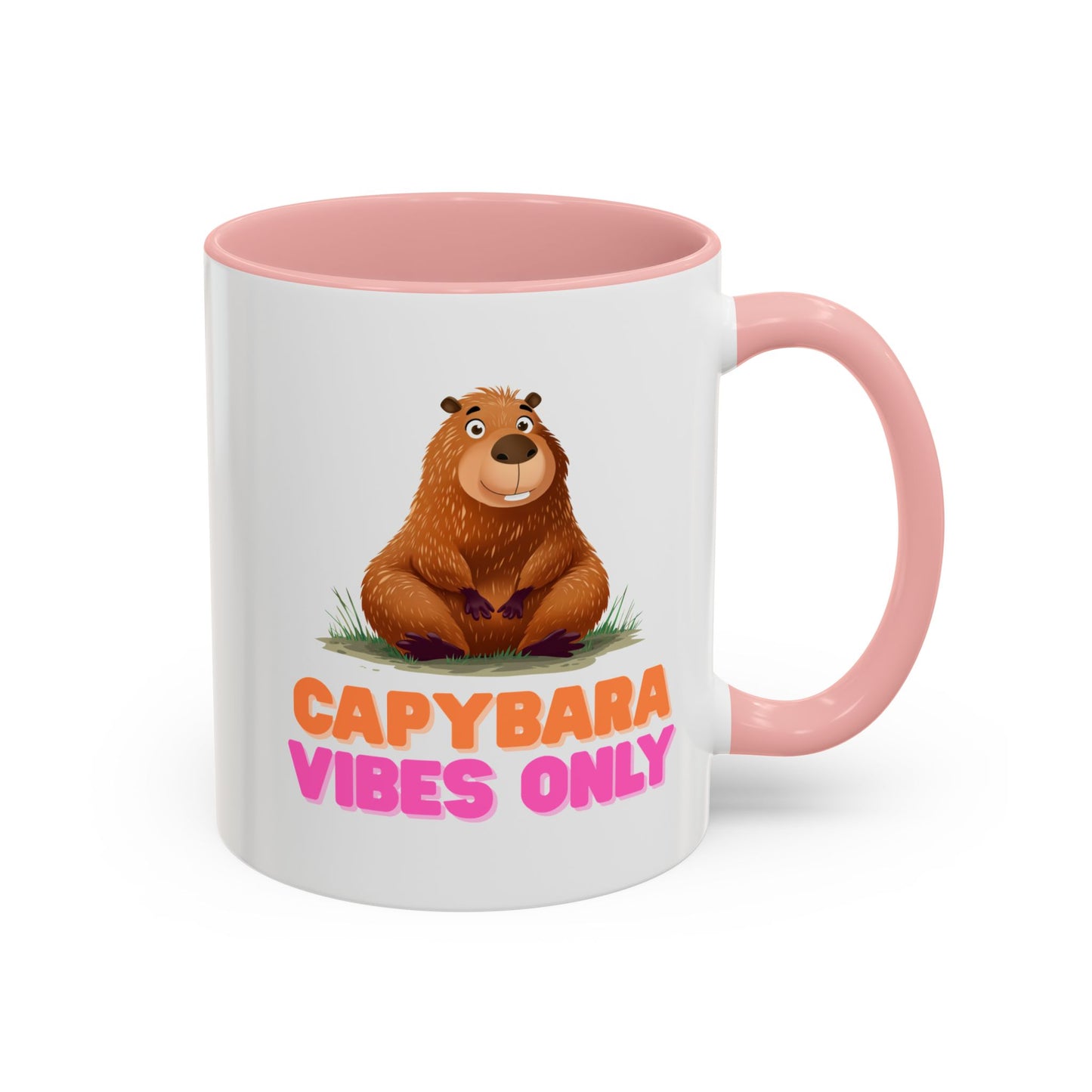 Capybara Vibes Only Coffee Mug