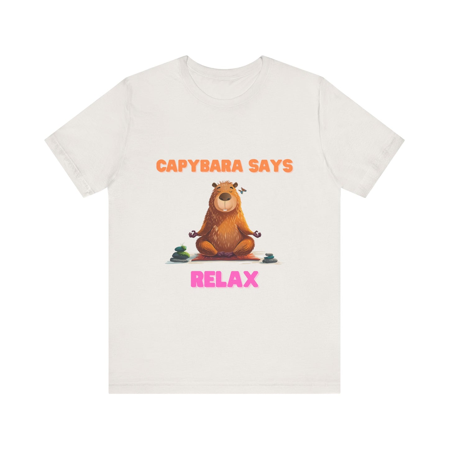 Capybara Says Relax Unisex T-Shirt