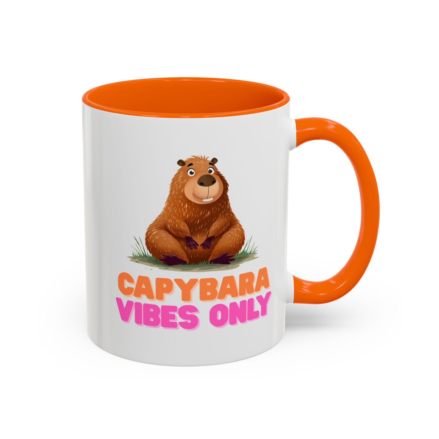 Capybara Vibes Only Coffee Mug