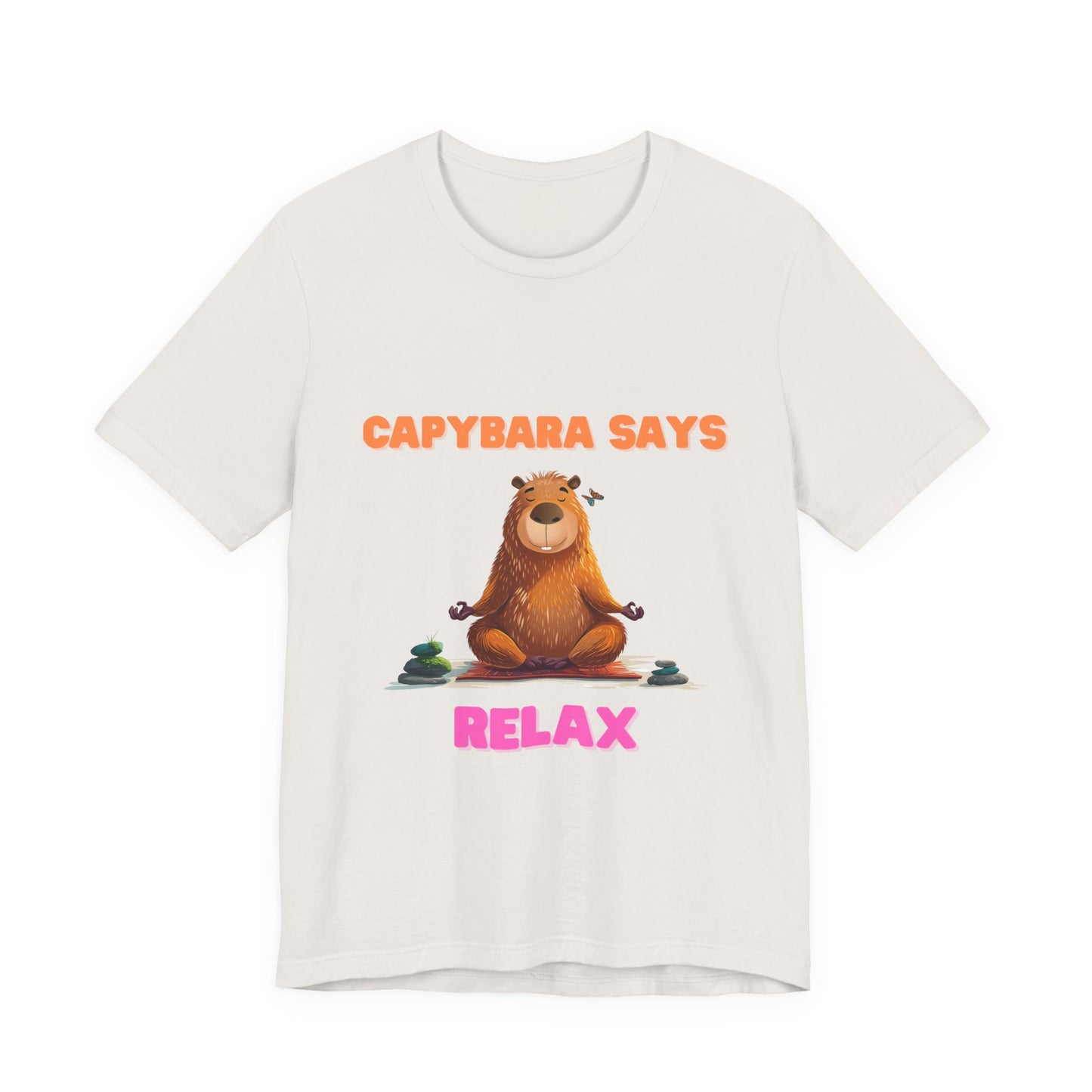 Capybara Says Relax Unisex T-Shirt