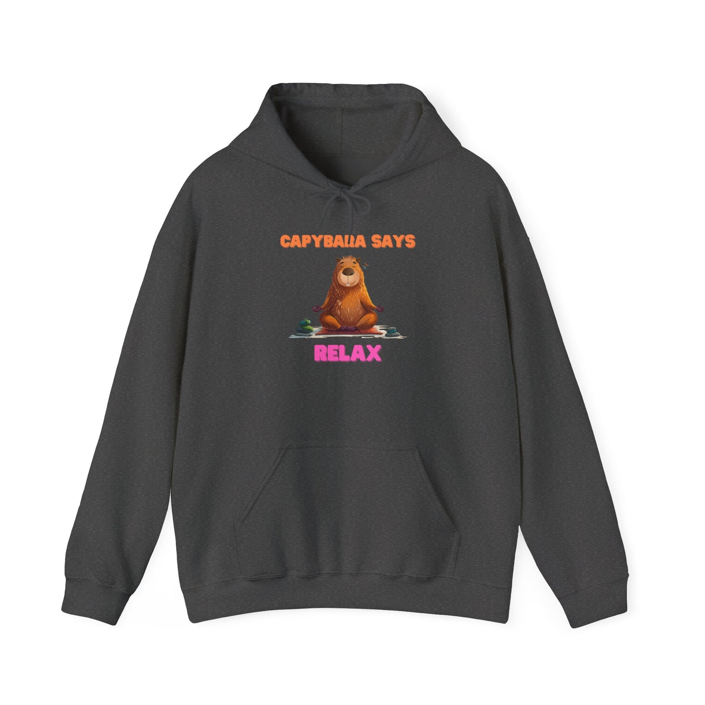 Capybara Says Relax Unisex Hoodie