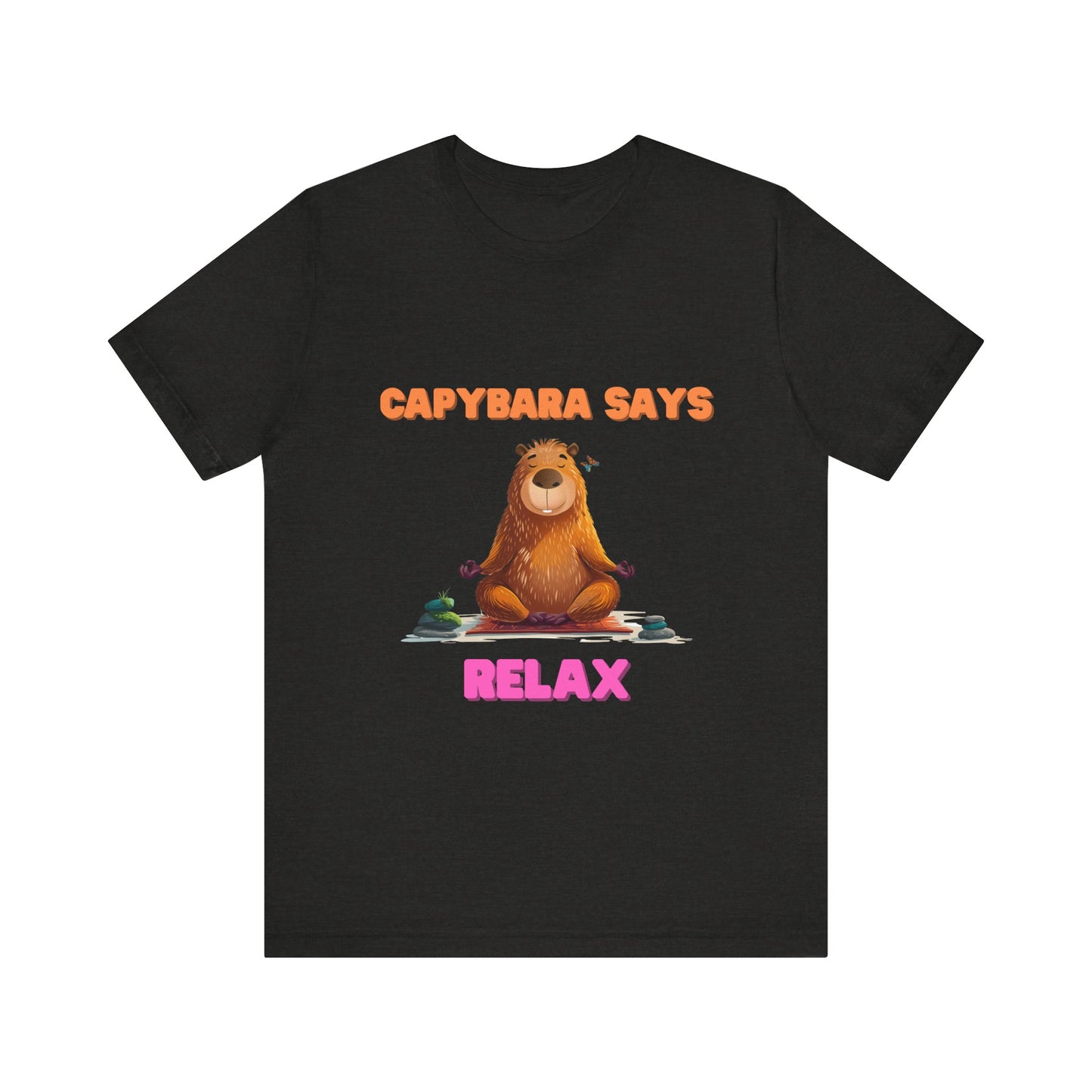 Capybara Says Relax Unisex T-Shirt