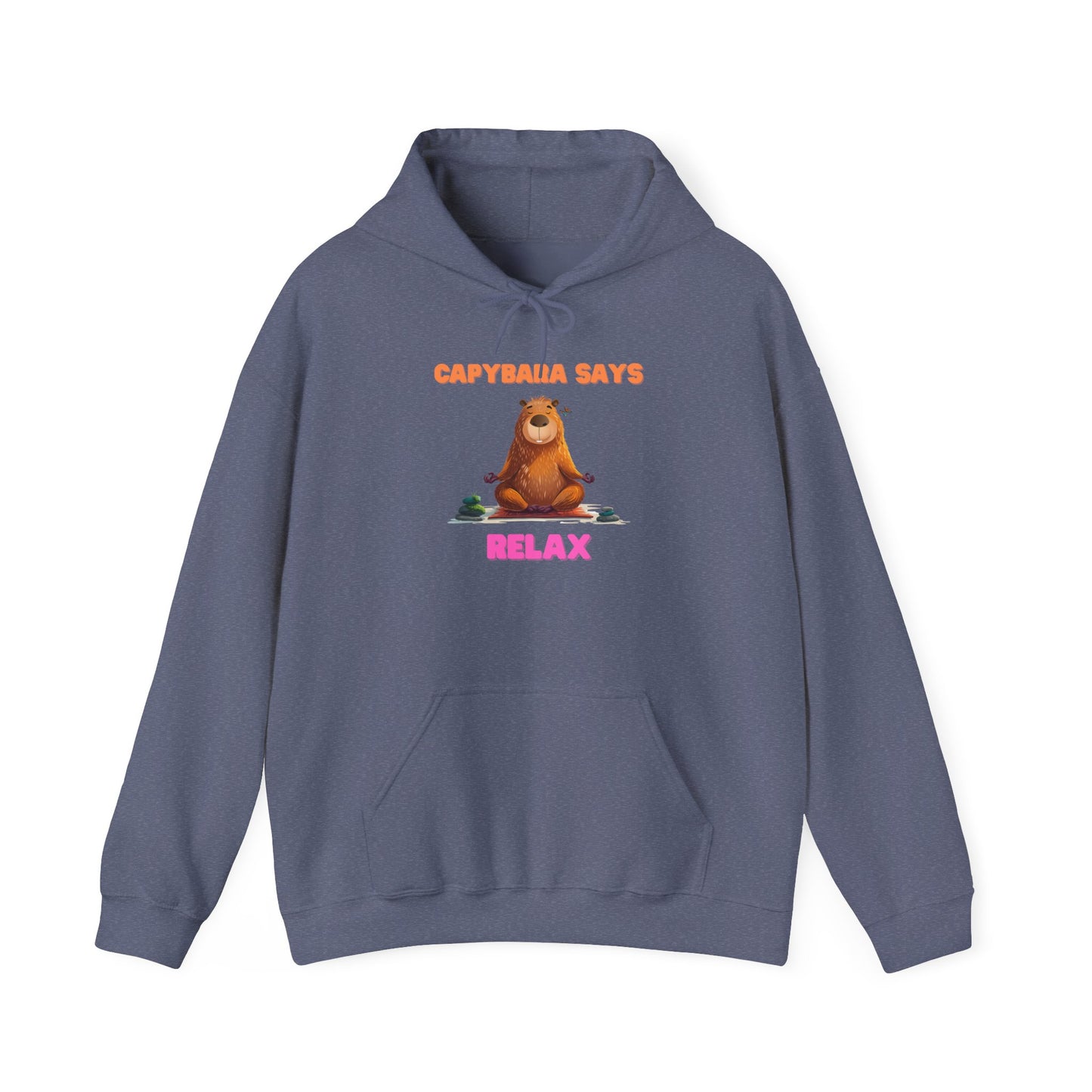 Capybara Says Relax Unisex Hoodie