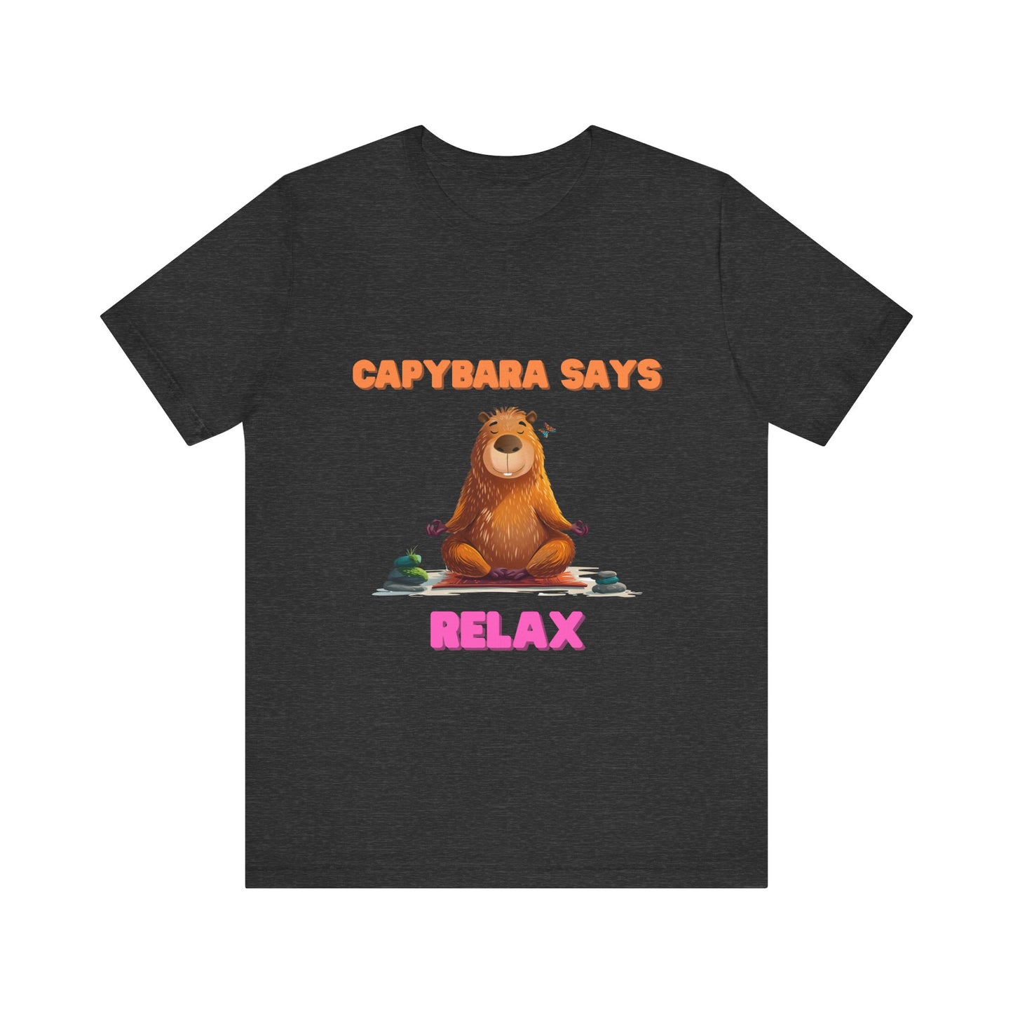 Capybara Says Relax Unisex T-Shirt