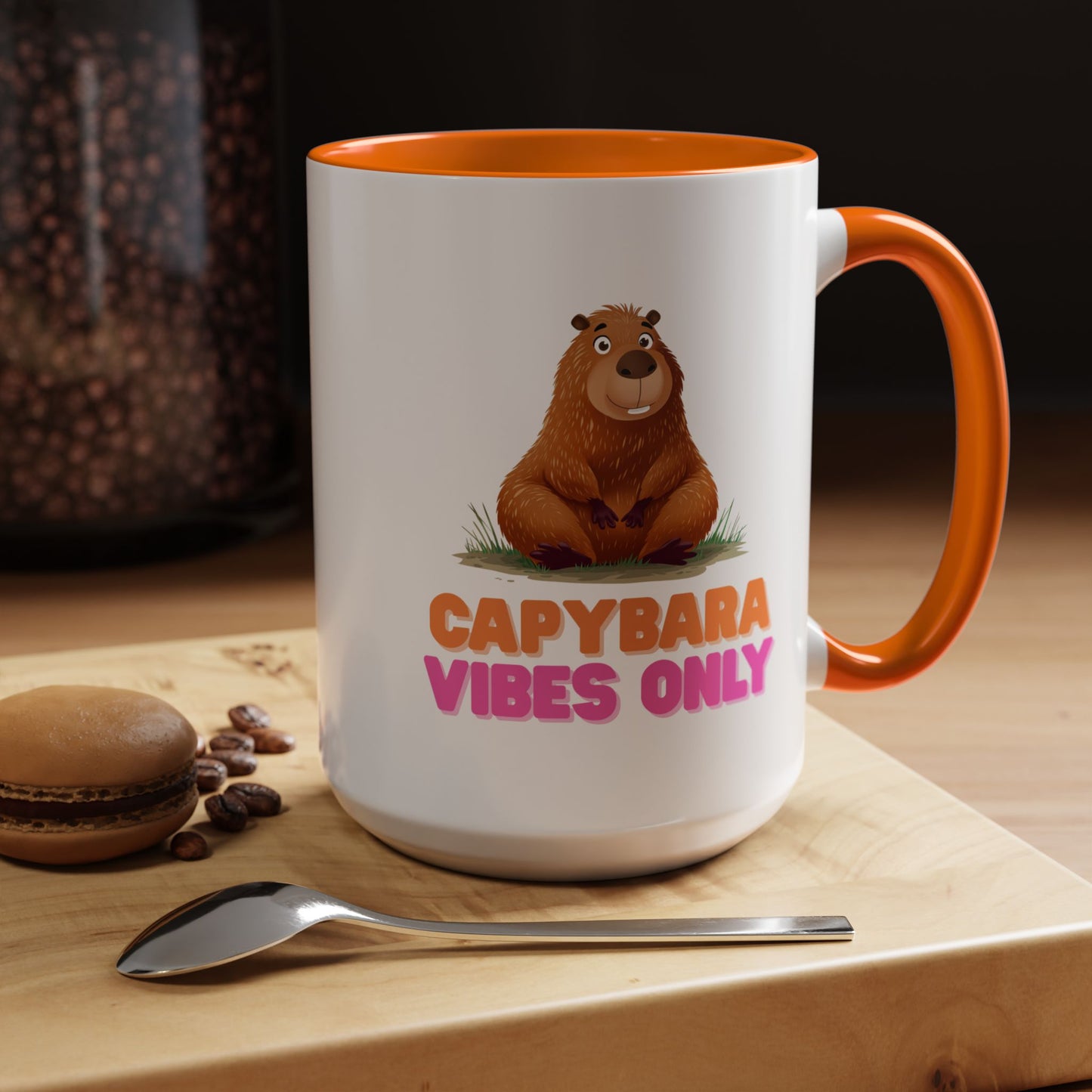 Capybara Vibes Only Coffee Mug