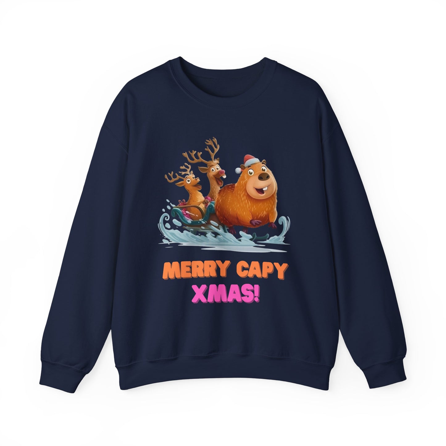 Merry Christmas Capybara - Sweatshirt