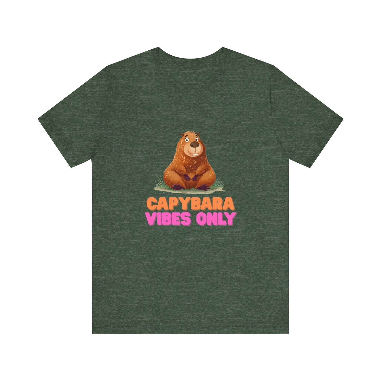 Capybara Vibes Only Unisex T-Shirt