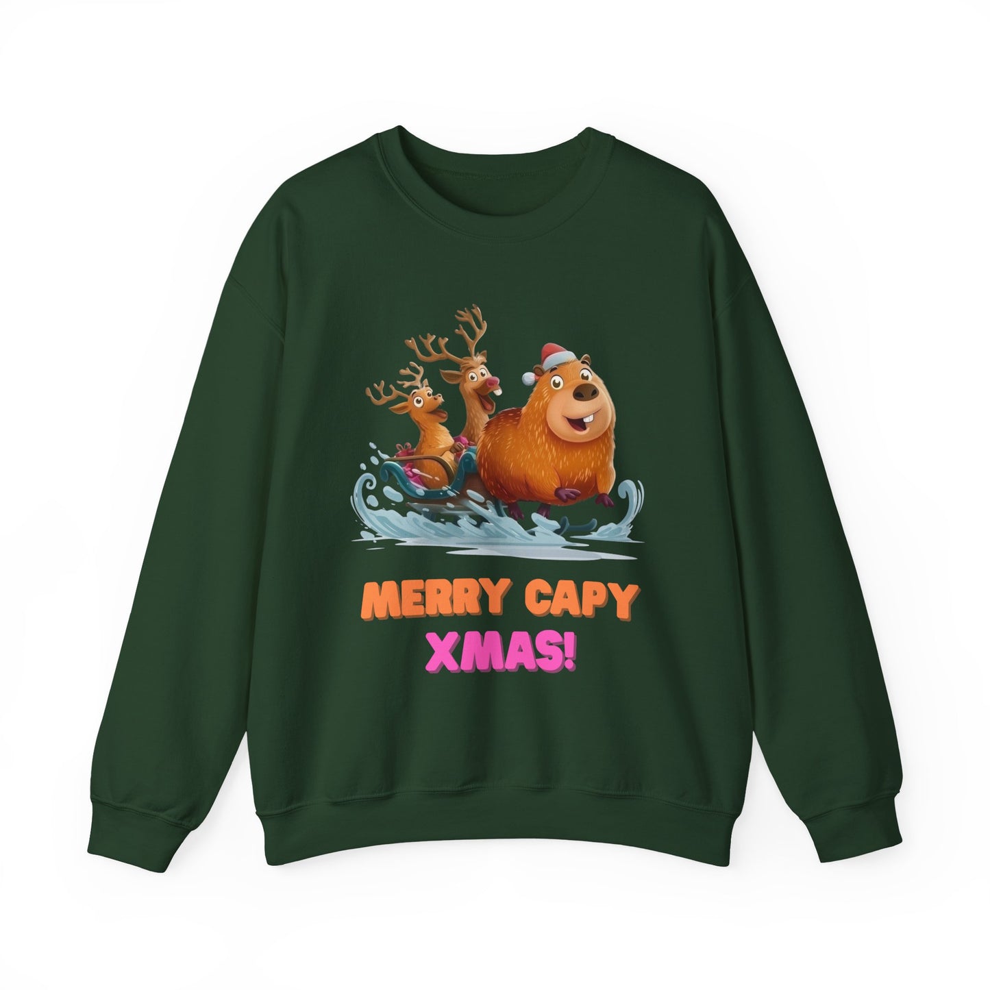 Merry Christmas Capybara - Sweatshirt