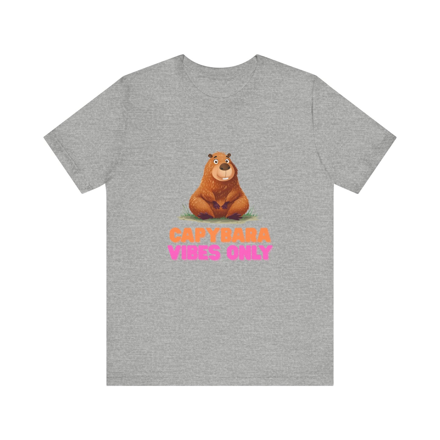 Capybara Vibes Only Unisex T-Shirt