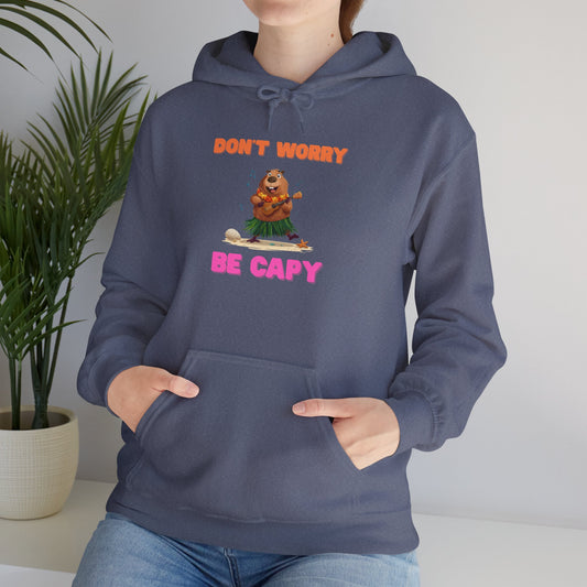 Don't Worry Be Capy Unisex Hoodie